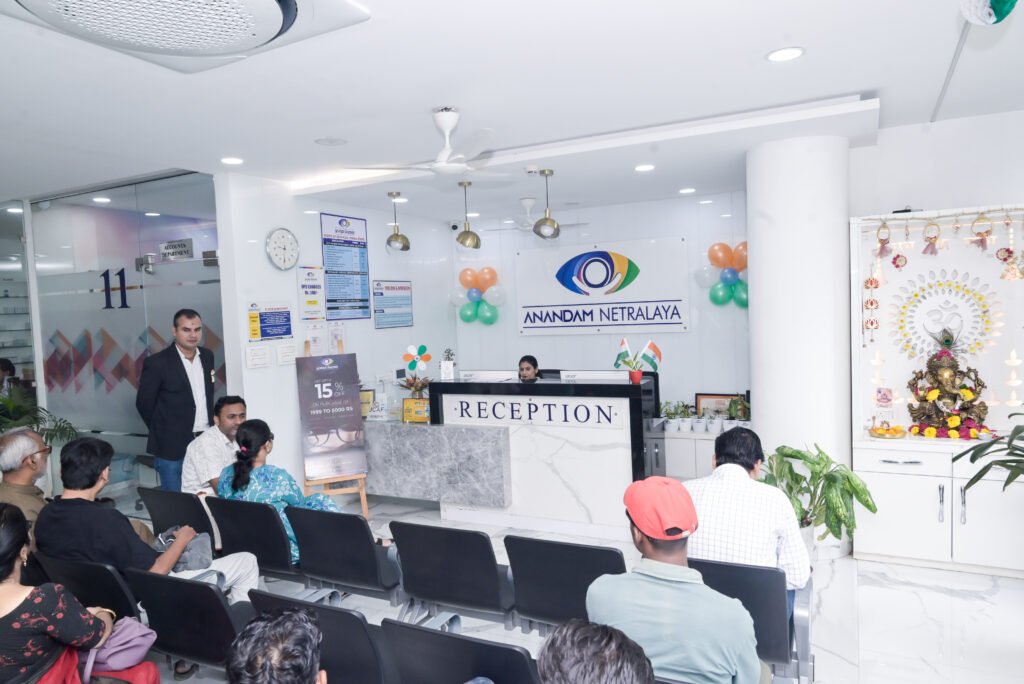 Waiting Lounge at Anandam Netralaya Indore