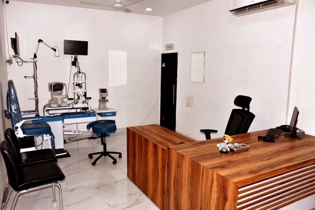 Doctor's Chamber of Anandam Netralaya Khandwa
